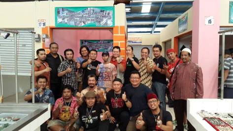Komunitas Sentra Batu Akik dan Permata Indonesia Pasar Segar Depok