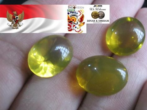 Indonesian Fire Opal Supernova - Yellow Colour